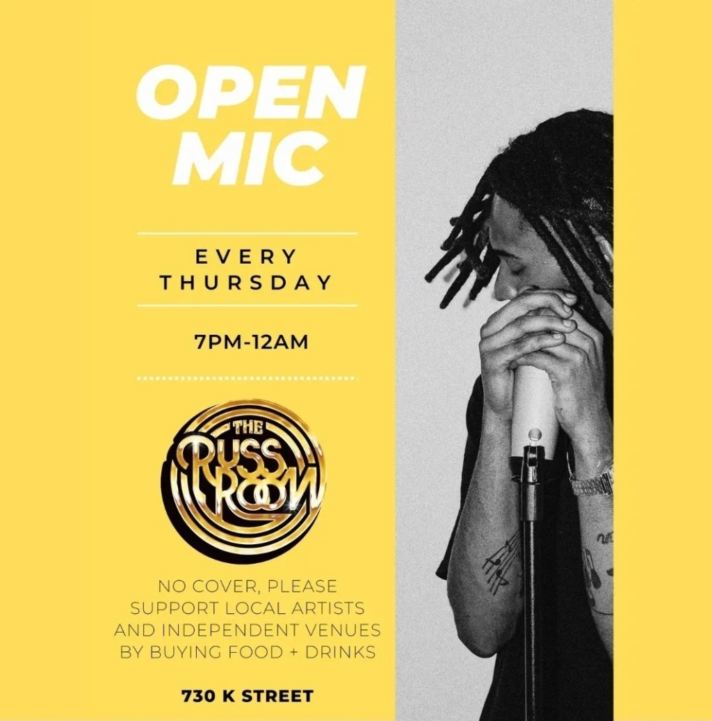 A return to open mic, The Russ Room